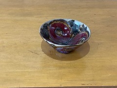 椿絵飯碗（内アカ）　24-8-31