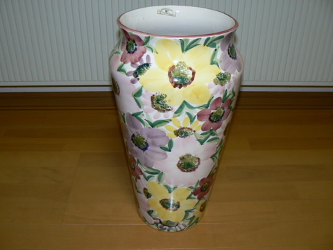 Demain PORTUGAL COLLECTION　大型手書き花瓶　中古