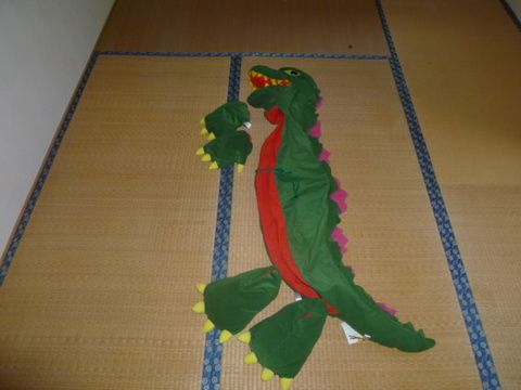 トヨタカローラ店　ゴジラ変身キット　中古　長期保管品