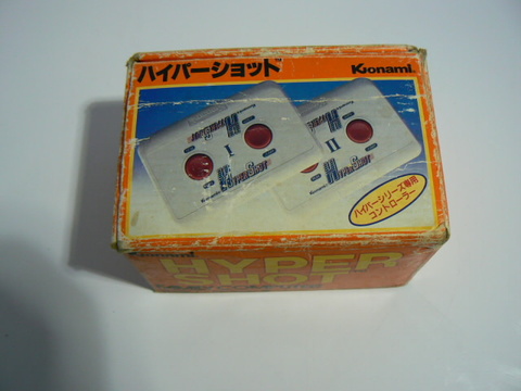 昭和レトロ　ファミコン　コナミ　ハイパーショット　中古　箱付き