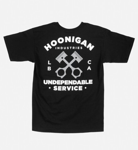フーニガン　アンディペンダブルサービス　SS　Tシャツ　ブラック