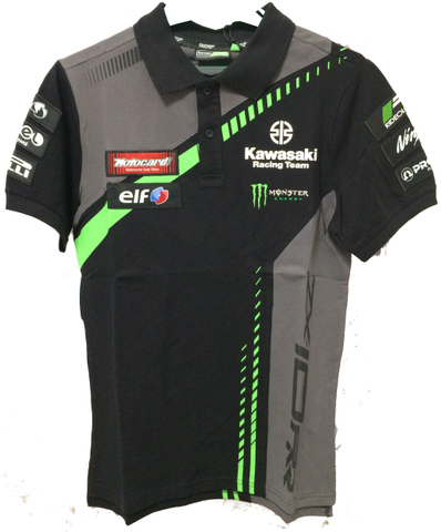 SBK kawasakiレーシング　ポロシャツ１９