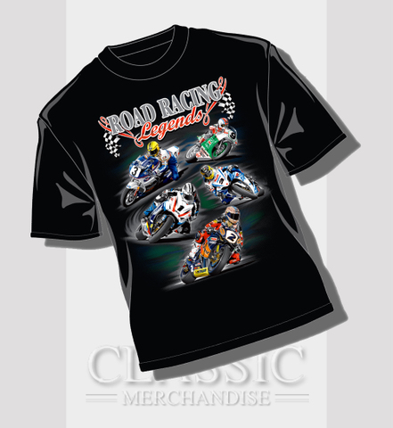 ロードレース　クラシック　Tシャツ