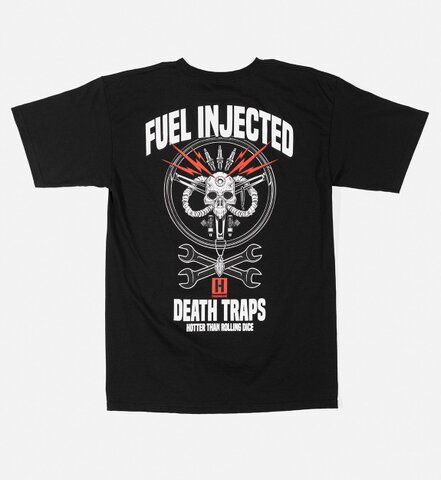 フーニガン　フューエル　エンジャクテッド　DT　SS　Tシャツ　ブラック