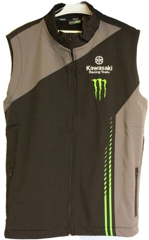 モンスターエナジーカワサキレーシング　ボディーウォーマー（ジレ）19　monster energy
