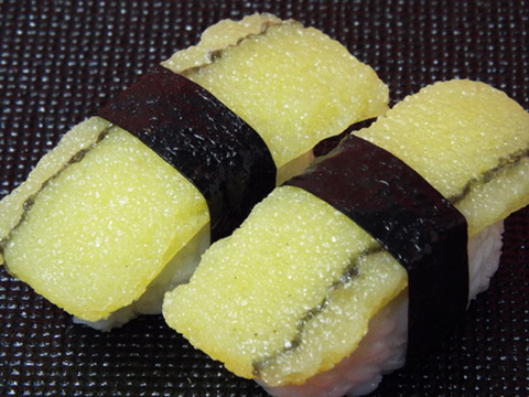 SKN040212A'にぎり寿司子持ち昆布小新