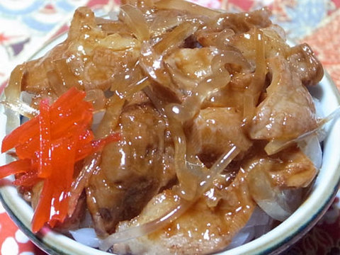 MKD120331A浅草の味江戸っ子食堂シリーズミニ牛丼