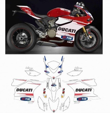 オンラインストア直販 パニガーレ 899 1199 デカールセット DUCATI ...