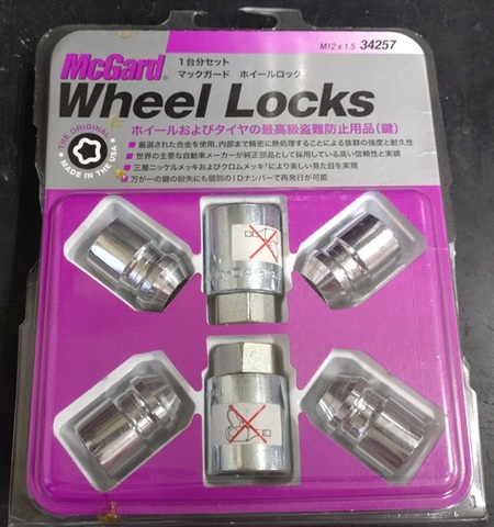 開封済み未使用品 McGard マックガード MCG-34257 ロックナット M12X1.5