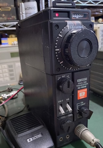 委託販売品　中古 ICOM 50MHz SSB TRX IC-502