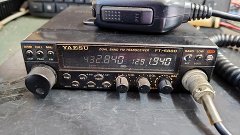 中古品 430/1200MHz FMトランシーバー YAESU FT-5800