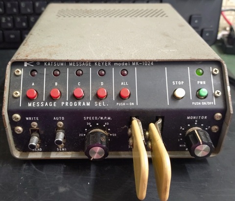委託販売品　中古 KATSUMI MESSAGE KEYER model MK-1024
