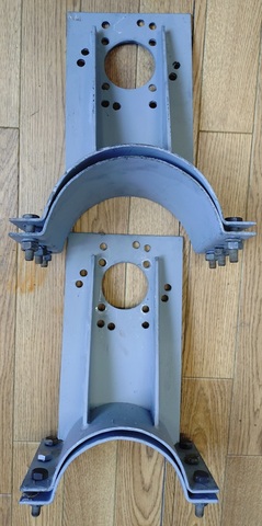 委託販売品 中古 トップ２番パンザマスト用ローテータ・マストベアリング取り付け金物