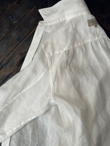 Vlas Blomme KL Heritage60 コルトレイクリネンのスタンダードシャツ