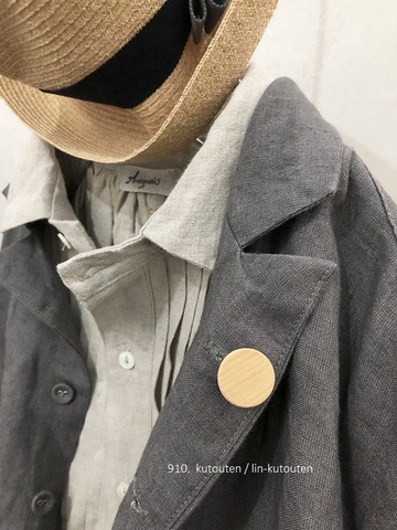 WOOD PIN  mature-ha. × TAGAMI  flower pin