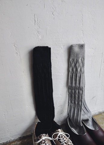 ラスト1点＊アリスソックス（コットンハイソックス）