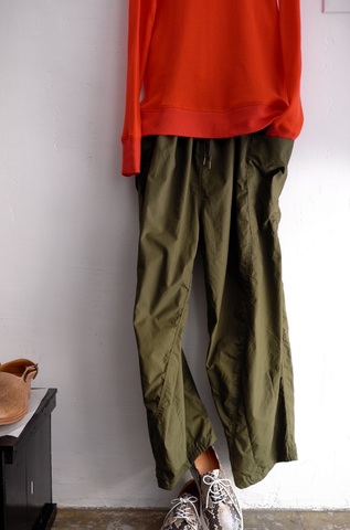 ICHI Antiquites コットンタイプライターパンツ