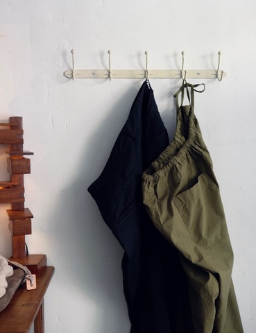 ラスト１点＊prit 薄手コットンタイプライターのバギーパンツ