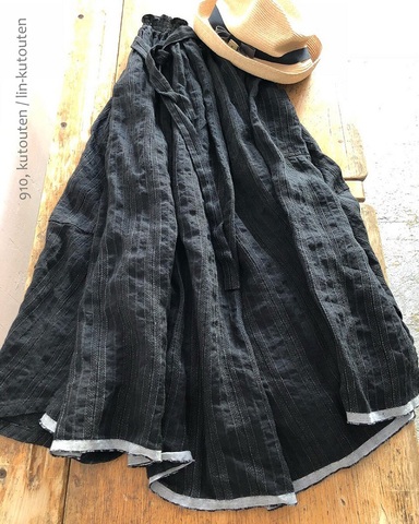 完売＊Vlas Blomme Vintage Noir ギャザースカート