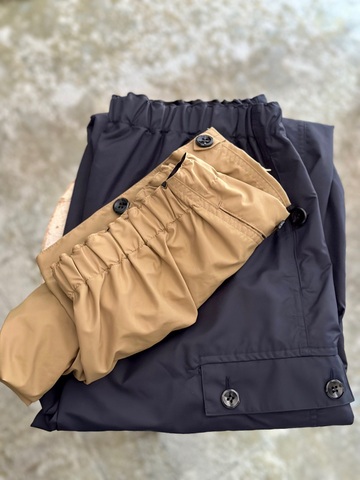 送料無料 ラスト1点＊1dozen 撥水タイプライトシレーオーバーパンツ