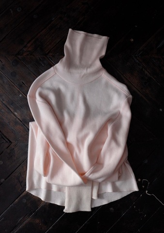 1dozen スポンディッシュコットン タイトハイネックロングT