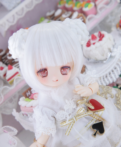 紫珠雨◆1/6カスタムドールヘッド 『佳那-かな』 クールガール・シームレス素体にも