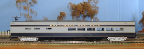 California Zepher (カリフォルニア・ゼファー客車) (銀) (展示