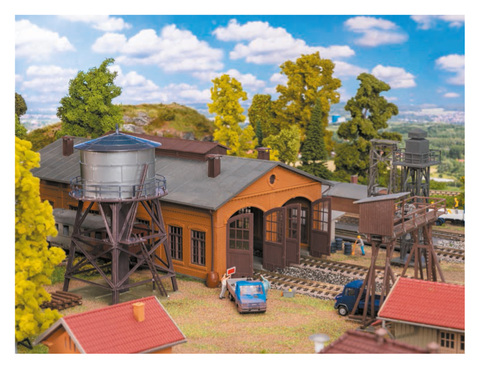 鉄道施設4点セット(faller HO 71) 鉄道施設4点セット（faller HO 71)