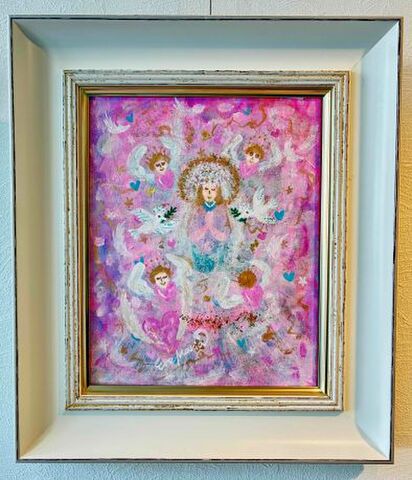 エレマリア　絵画 エレマリア 「自由の女神と天使たち」 （ギャラリー同潤会） ｜Tokyo