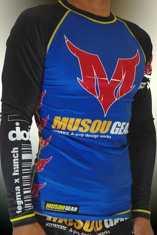 MUSOU×A-pop Long sleeve Rashguard