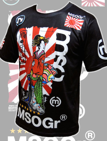 MSOGr x a-pop Geisha T-shirt / Half sleeve
