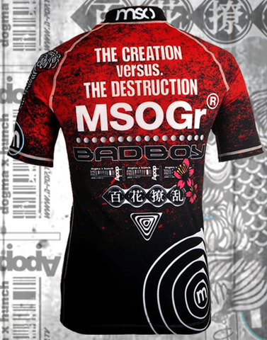 MSOGr x Bad Boy Short Sleeve Rashguard "Limited edition"