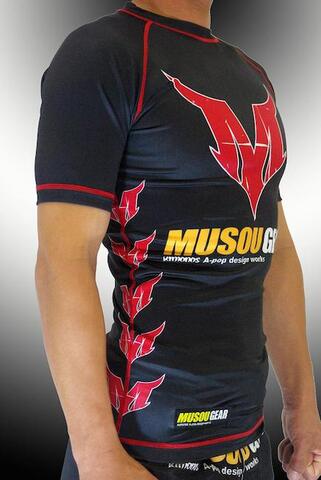 MUSOU×A-pop Half sleeve Rashguard
