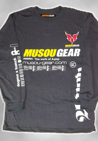  MUSOU×A-pop long sleeve T-shirt #01