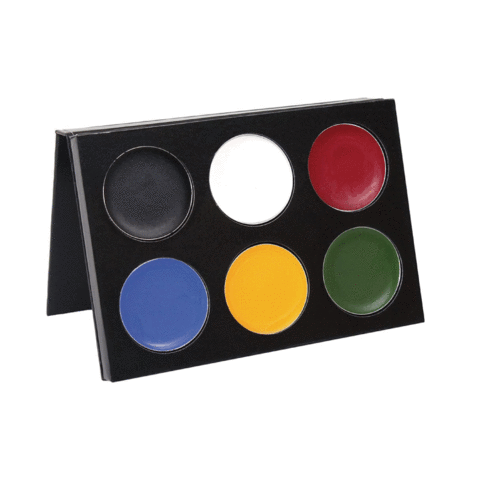 【新品】mehron 8色パレットとブラシセット この秋、やっとSIXPLUSのブラシデビュー！マミ様ブラシは素敵でした