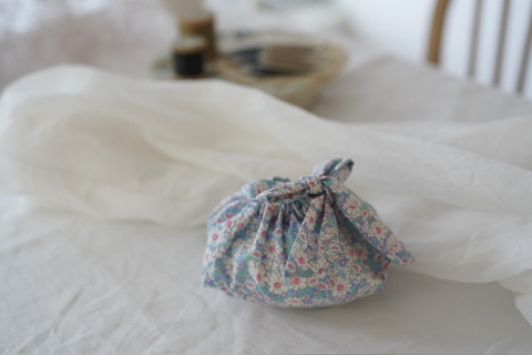 パウンドケーキバッグ　リバティ生地