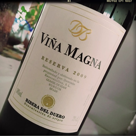 Dominio Basconcillos Viña Magna Reserva Magnum 2011