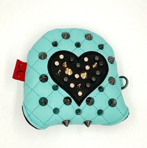 7974CR Selmoヘッドカバー Corazon (黒×T.Blue)/BK（PM)