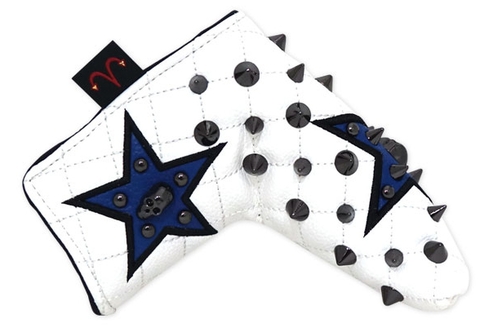 79WH31 Selmoヘッドカバー Stella (黒×黒)/C.ﾌﾞﾙｰ【PT】