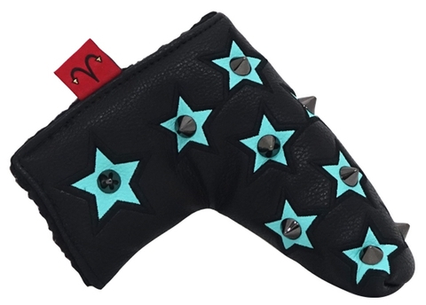 79BK24 Selmoヘッドカバー Stella 黒×黒(ﾐﾝﾄ)【PT】