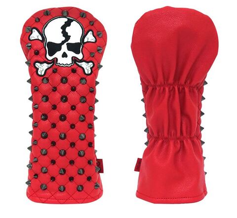 7213 Selmoヘッドカバー Squad 黒×赤（DR)