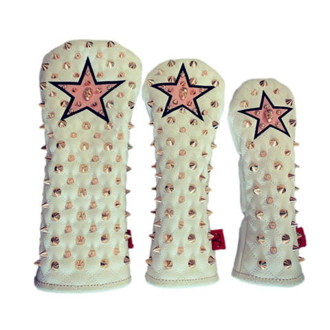 71WH36 Selmoヘッドカバー Stella (GD×黒)/B.PK【DR】