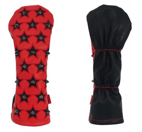 7405 Selmoヘッドカバー Stella 黒×赤(BK)【FW】