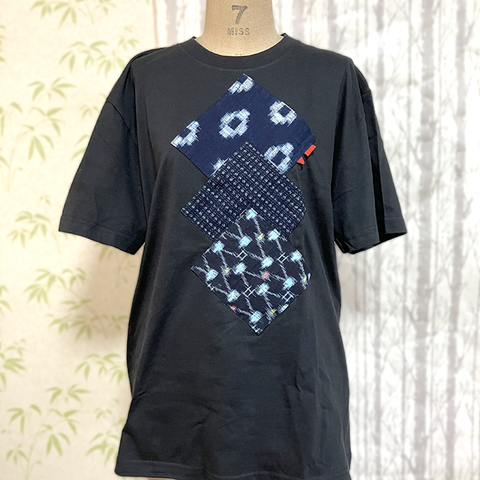 絣デザインTシャツ（6）