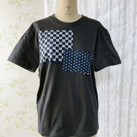 絣デザインTシャツ（2）