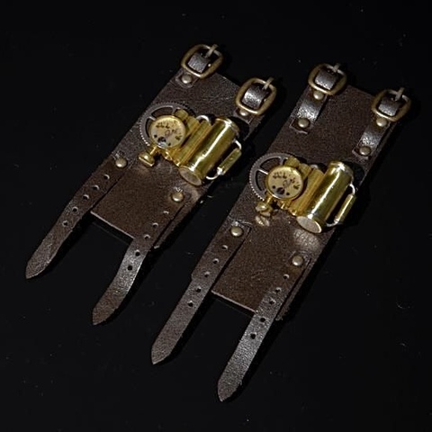 【展示】本革リストバンド