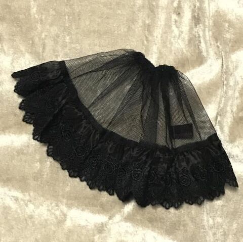 MDD・MSDフリーパニエ【ブラック/レース】