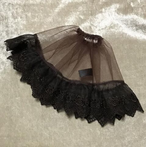 MDD・MSDフリーパニエ【ブラウン/レース】