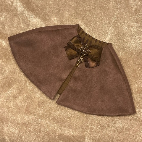 SD・DDケープ【オールドローズ/リボン】