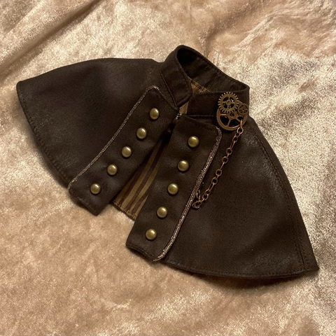 SD・DDケープ【スタンドカラー/歯車】